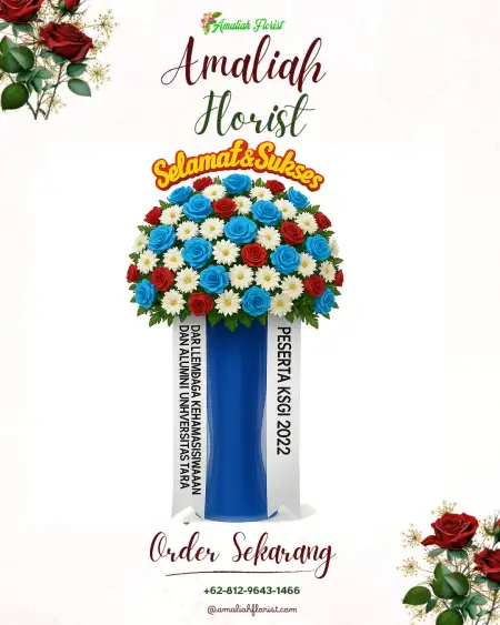 Standing Flowers Badran Sari